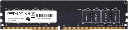 PNY Performance 1x16GB DDR4 3200Mhz CL22 BULK, vue 3