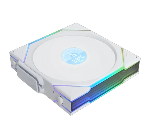 Lian-Li UNI FAN TL Sans fil ARGB PWM - 120mm - Blanc, vue 3