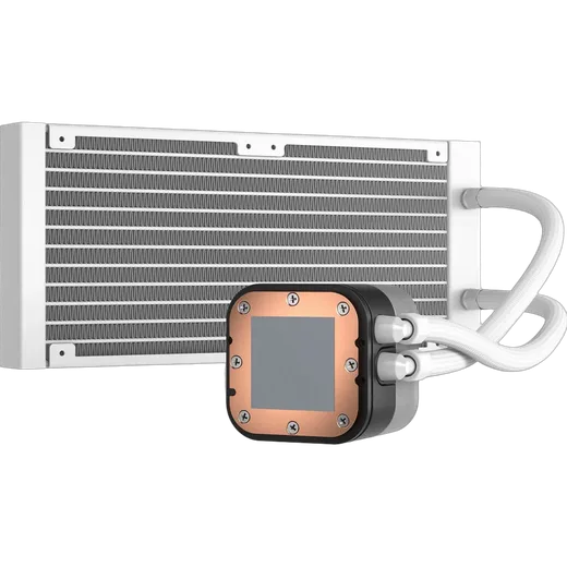 Corsair iCUE H100i RGB ELITE Liquid CPU Cooler - 240mm - Blanc