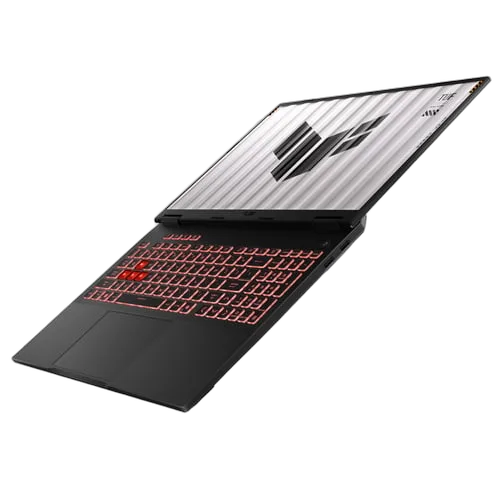 Asus TUF Gaming TUF608UM-RV080W - 16" FHD+ 165Hz R7 260 RTX 5060 16Go 512Go W11, vue 8