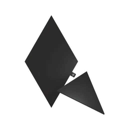 Nanoleaf Shapes Black Triangles Pack Expansion - 3 pièces