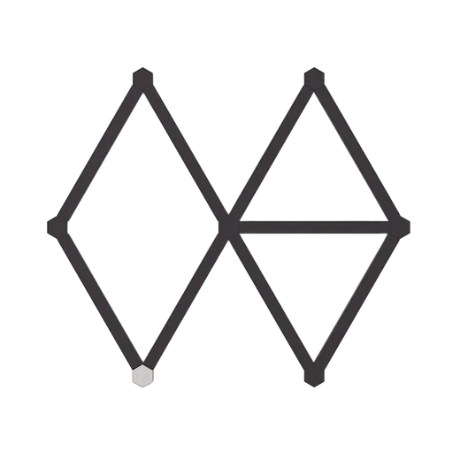 Nanoleaf Lines Skin Noir Mate - 9 pièces, vue 1