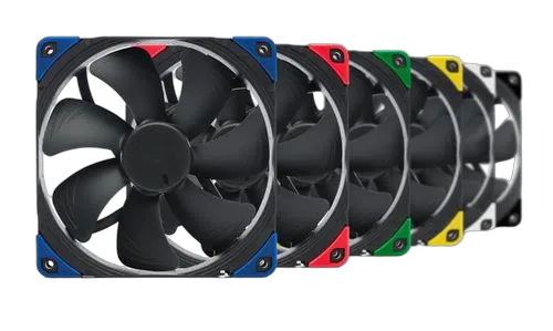 Noctua NF-A14 PWM chromax.black.swap - 140mm, vue 2