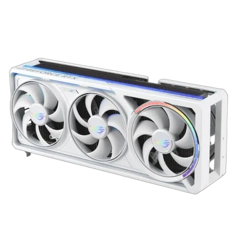 Asus ROG Astral GeForce RTX 5080 16GB OC Edition WHITE, vue 3