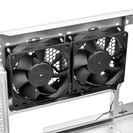 Silverstone RM44 - Rack 4U/Sans Alim/SSI-EEB, vue 8