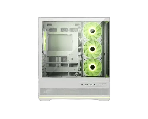 MSI MAG Pano 110R PZ White - MT/Sans Alim/ATX, vue 1