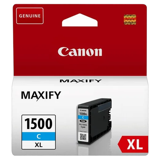 Canon Cartouche PGI-1500XL Cyan, vue 1