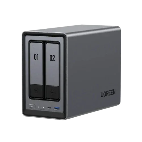 UGREEN DXP2800 - 2 Baies avec 2 disques de 4To RED Plus, vue 5