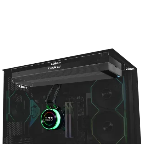 Lian-Li Hydroshift II LCD-C 360 Fanless ARGB Noir