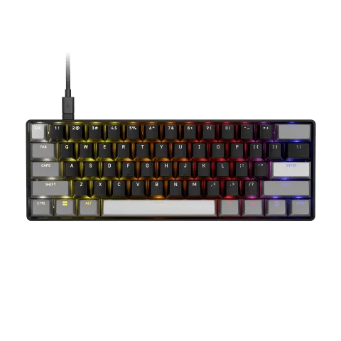 Corsair Clipper Pro Mini 60% - Magnétique - Filaire - RGB - Noir, vue 3