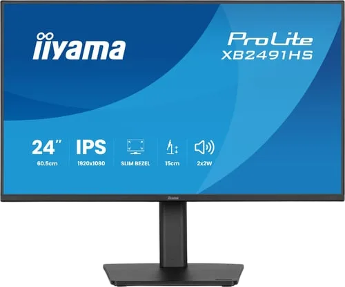 Iiyama Prolite XB2491HS-B1 - 23.8" FHD 120Hz IPS 1ms Pivot Adaptive Sync
