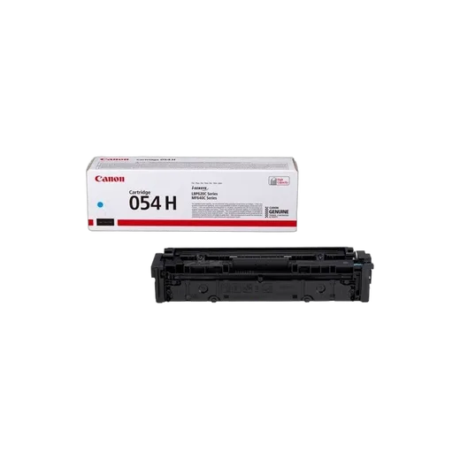 Canon Toner Cyan 054H 2300 Pages - 3027C002, vue 1