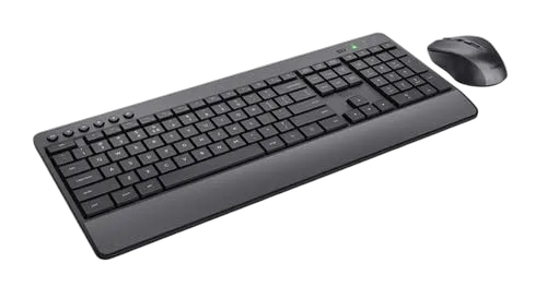 Trust Trezo - Clavier/Souris/Noir/Sans fil, vue 3