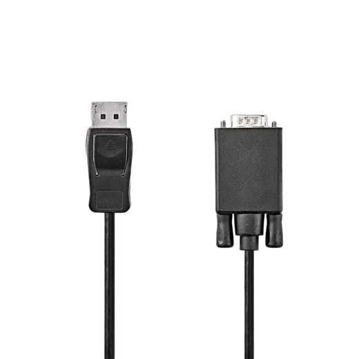 Nedis Câble DisplayPort vers VGA mâle/mâle - 2m - Noir