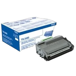 Brother Toner Noir rendement élevé 8000 pages - TN-3480, vue 1