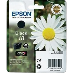 Epson Cartouche T1801 Noir