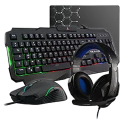 Gaming Combo ARGON-E - Casque/Clavier/Souris/Tapis