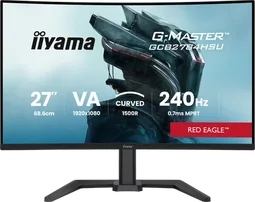 Iiyama G-Master GCB2784HSU-B1 - 27" CURVE FHD 240Hz VA 0,7m Pivot FreeSync Premium