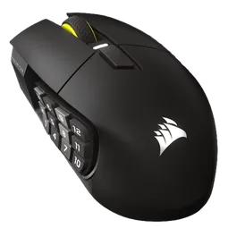 Corsair Scimitar Elite SE - Sans-Fil - RGB - Noir
