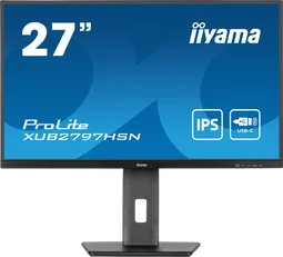 Iiyama XUB2797HSN-B2 - 27" FHD 110Hz 1ms IPS USB-C dock et RJ45 Adaptive Sync