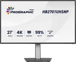 Iiyama ProGraphic - 27" 4K IPS Black 99% DCI P3 USB-C Dock Certifié Pantone