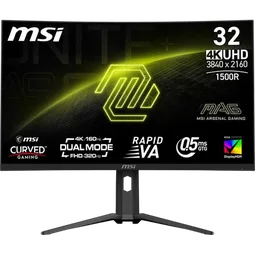 MSI MAG 321CUPDF - 32" CURVE 4K/160Hz ou FHD/320Hz Fast-VA USB-C
