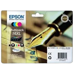Epson Cartouche d'encre Multipack (N,J,C,M) 16XL, vue 1