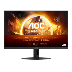 AOC 24G4XE - 23.8" FHD 180Hz IPS 1ms HDR Adaptive Sync et G-SYNC Compatible