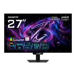 Gigabyte FO27Q24G - 27" Tandem WOLED QHD 240Hz USB-C Pivot compatible G-Sync