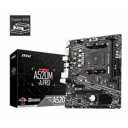 MSI A520M-A PRO-Seconde Vie