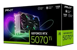 PNY RTX 5070Ti 16GB ARGB Overclocked Triple Fan