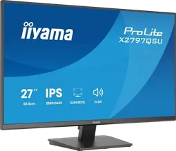 Iiyama X2797QSU-B1 - 27" QHD 75Hz IPS 1ms HP USB HUB