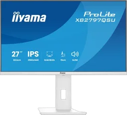 Iiyama Prolite XB2797QSU-W1 - 27" QHD 75Hz IPS 1ms Pivot Adaptive Sync