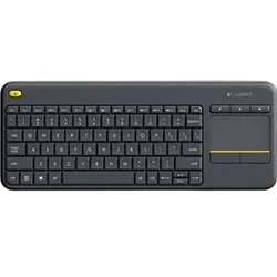 Logitech K400 Plus Touchpad - Membrane - Sans-Fil - Noir