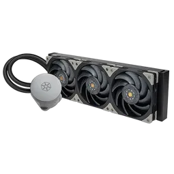 Silverstone Hailstone 360 - 360mm - Noir