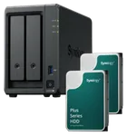 Synology DS725+-2 baies avec 2 disques de 12To HAT3310-12T, miniature 1