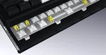 Hator Skyfall 80 MAG Ultima 8K TKL - Magnétique - Sans-Fil - RGB - Blanc/Noir, miniature 10