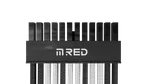 M.RED Kit extension 7 Câbles tressés Ultimate - Blanc Noir, miniature 2