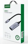 UGREEN Câble USB-C vers HDMI 2.0 Tressé mâle/femelle, miniature 2