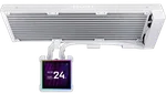 Lian-Li HydroShift II OLED Curved Fanless blanc, miniature 2