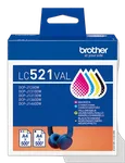 Brother DCP-J1460DW 3 en 1 + Cartouches d'encre LC521 4 couleurs, miniature 8