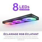NZXT F420RGB Core Fan (Single Frame) - Noir, miniature 11