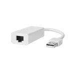 Nedis Adaptateur USB 2.0 vers RJ 45 - Blanc, miniature 1