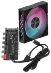 Deepcool R-EDF120-BKAPP86-G-1 + CG580 FAN HUB Noir, miniature 1