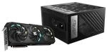 Gigabyte RTX 5080 GAMING OC 16G + MPG A1000GS PCIE5 Noir, miniature 1