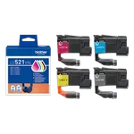 Brother DCP-J1310DW 3 en 1 + Cartouche d'encre LC521 4 couleurs, miniature 6