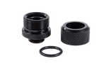 Alphacool Fitting Anti-Off pour Tube rigide noir 14mm G1/4, miniature 3