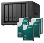 Synology DS1525+-5 baies avec 5 disques de 12To HAT3310-12T, miniature 1