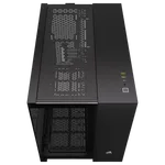 Corsair 2500X Tempered Glass mATX MT - Black/Obsidian Alum, miniature 2