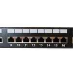 Kimex International Panneau de brassage rack 19" - 1U/blindé/cat6, miniature 3